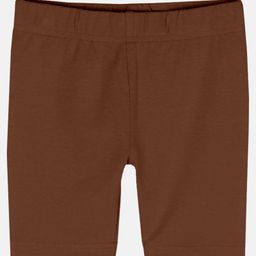 Kiddopanti Pack Of 3 Solid Cycling Shorts - Brown-image-70
