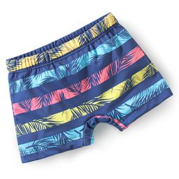 Babyhug Leaf Print Swimming Trunk - Multicolor-image-33