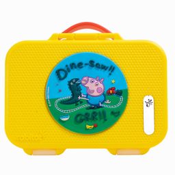 Rabitat Peppa Munchbee Divided Lunch Box Best Buddy - Yellow-image-2