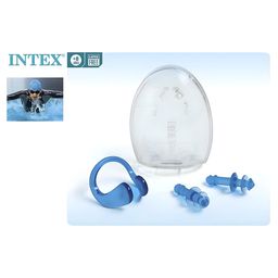 Intex 55609 Swimming Ear Plugs And Nose Clip Set Intex Aqua Flow Sport Swimming Set  Multicolor image 2