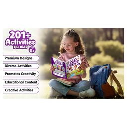 Gowoo 201+ Activities for Kids for activity learning book Brain booster book, Activities for young minds, Spot the differences, Matching games, Word search, Rhymes, Puzzle and more-English image 4