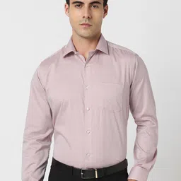 Van Heusen Cotton Spread Collar Regular Fit Shirt-image-50