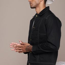 The Roadster Life Co. Spread Collar Pure Cotton Tailored Jacket-picture-55