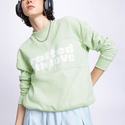 DressBerry Snuggle Dreams Typography Sweatshirt-image-15
