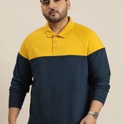 Sztori Men Plus Size Colourblocked Sweatshirt-picture-43