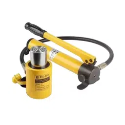 Nutronics Hydraulic Cylinders Solid Jack with Hand Pump Metal 20 Ton (20,000 Kg) Load Capacity for Hydraulic Lifting Cylinders, RSC-2050+180-image-60