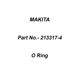 Makita Black Rubber O Ring Size 20 for HR4001C, Part No 213317-4-picture-43