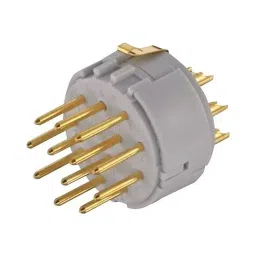 Harting Sensor Connector Inserts SENSOR CONN INSERT, M23, PIN, 11POS, 09151122622-36