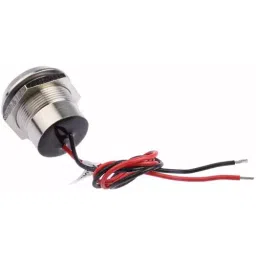 RS PRO Red Panel Mount Indicator 24V DC, Mounting Hole Size 22 mm, Termination Type Lead Wires, IP Rating IP67, Model No 1232424 image 2