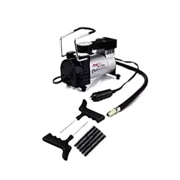 Auto Pearl Combo of Metal Tire Inflator 12 V 100 Psi Piston Compressor and Puncture Kit for Mini Paceman-25