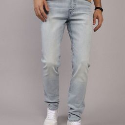 AMERICAN EAGLE OUTFITTERS Men Skinny Fit Mid-Rise Low Distress Heavy Fade Jeans-image-70
