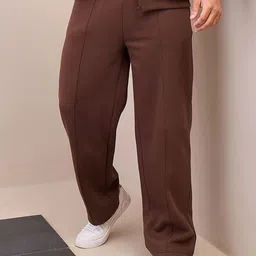 MASCLN SASSAFRAS Men Oversized Mid Rise Track Pants-image-83