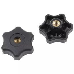 RS PRO Black Multiple Lobes Clamping Knob M8 Threaded Through Hole, 161234-image-58