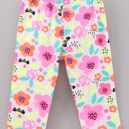 Vitamins Leggings Floral Print - Multicolor-image-92