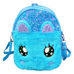 FunBlast Fancy Mini Sequin Bags Blue - Height 9 Inches-84