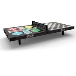 STAG ICONIC 4 in 1 Super Mini Black TT Table Stationary Indoor Table Tennis Table-27