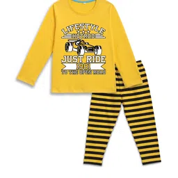 YK Boys Graphic Printed Night suit-picture-1