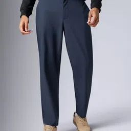XYXX Men Relaxed Straight Leg Trousers-image-67