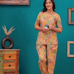 mad fury Printed Pure Cotton Night suit-image-85
