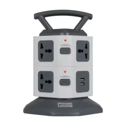 Zebronics 10 Amp ZEB TS3320 Power Strips(7+2 Board)-7