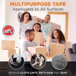 AIPL BOPPCLR 72 mm X 50 m Transparent BOPP Tape (Set of 4 pcs) image 4