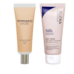 FLiCKA Set Of Foundation & Cream Primer - 30ml + 60g-picture-46