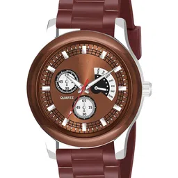 Gopal Shopcart Unisex Embellished Dial & Bracelet Style Straps Analogue Watch B9050-BROAeviyo-NEW-CD_SH-image-95