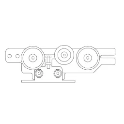 Dorma XL - C 4119 Automatic Door Accessory Carrier Head Assembly image 3