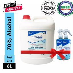 Prolant Hand Sanitizer 70% Alcohol 5 ltr With 75% Alcohol 500 ml Trigger 2 Spray-21