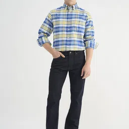 GANT Men Tartan Checks Opaque Checked Casual Shirt-image-75