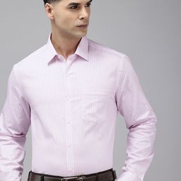 Arrow Manhattan Slim Fit Striped Pure Cotton Formal Shirt-picture-16
