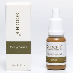 GOOCHIE Permanent Makeup Water-Based Eyebrow Pigment - 10 ml - Golden Wheat G501-3