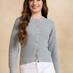 CLAPTON Women Woollen Cardigan-image-25