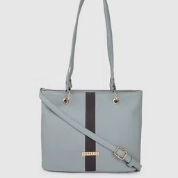 Caprese Women Blue Solid Shoulder Bag-picture-56