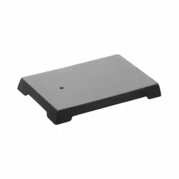 Supertek Heavy Black Enamel Cast Iron Base with Plated Rods, Base Size 4x6-3/4 inch, CH12321/1 image 2