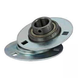 KOYO Flange Housing Unit, Inner Dia 15 mm, Length 81 mm, Width 22 mm, SBPF202-picture-1
