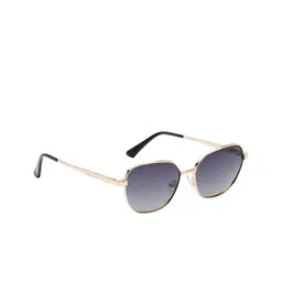 KOSCH ELEMENTE Women Grey Lens & Gold-Toned Cateye Sunglasses with-picture-0
