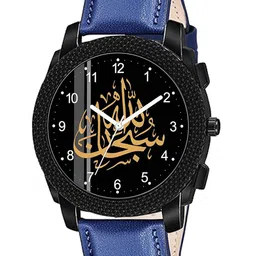 Gopal Shopcart Unisex Analogue Watch C 1004BLK-Islamic-NUM05-BLU-Chikni-L_SH-image-49