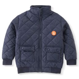 pine kids Pine KidsFull Sleeves Padded QuiltedJacket Solid Colour - Navy Blue-picture-7
