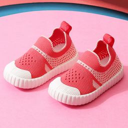 ONYC Colour Blocked Slip On Shoes - Pink-image-13