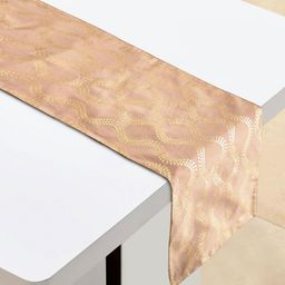 Home Centre Brown & Grey Printed Table Runners image 1