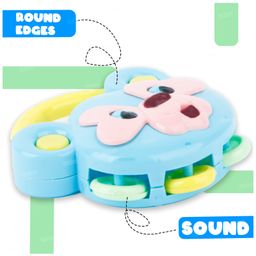Fiddlerz Rattles and Teether for Babies Lovely Attractive Non Toxic Rattles Set of 6 - Multicolour image 2