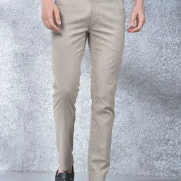Canary London Men Smart Slim Fit Wrinkle Free Chinos Trousers-picture-37