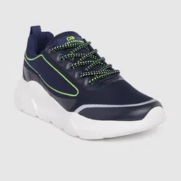 Peter England Men Blue Solid Sneakers-image-58