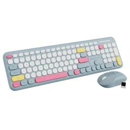 Zebronics Zeb Companion 302 2.4 GHz Wireless Keyboard & Mouse Combo, Blue-5
