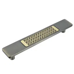 Swastik Premium Main Door Handle Brass Antique Brass Finish 12 Inch, PH-5002-image-99