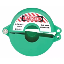 BRADY Gate Valve Lockout Hinged for 2 1/2 inch Max Hand Wheel Dia, 15Y677-88