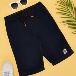 Pantaloons Junior Boys Solid Sports Shorts-picture-52