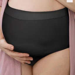 NEWMOM Pack Of 2 High-Rise Seamless Breathable Maternity Support Briefs 0803-235-picture-16