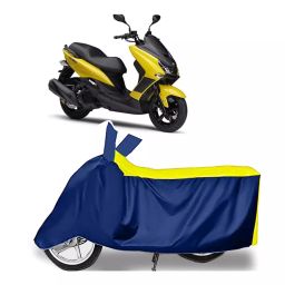Auto Pearl Two Wheeler Cover for Yamaha Majesty S 155 maxi BS6 - Yellow, Blue-image-50